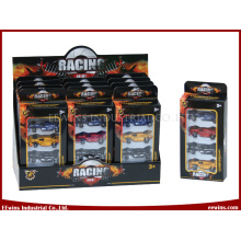 Die Cast Metal Car Spielzeug 4 in 1 Rennwagen Modell Spielzeug